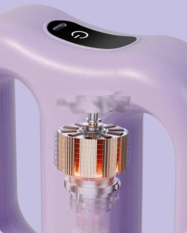 Le moteur de vibration à l'intérieur de l'anneau